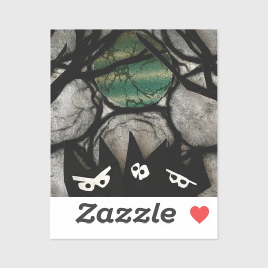 Trouble Aufkleber (Blatt)