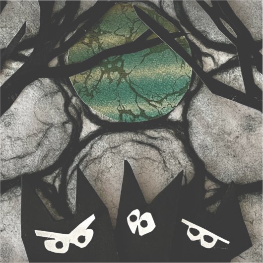 Trouble Aufkleber (Vorderseite)