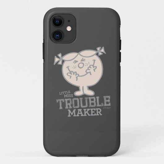 Trouble Maker Case-Mate iPhone Hülle (Rückseite)