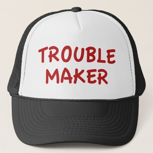 Trouble Maker Truckerkappe (Vorderseite)
