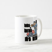 Troubled Mechanic Funny Mechanic Kaffeetasse (VorderseiteRechts)