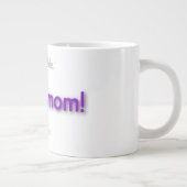 troublemom! - purple Jumbo-Tasse (Rechts)