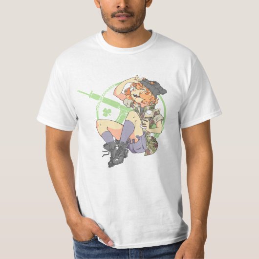 Troublesmaker schlicht (wenig Armalite) T-Shirt (Vorderseite)