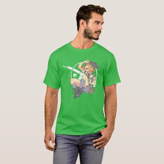 Troublesmaker (wenig Armalite) T-Shirt (Vorne ganz)