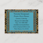 Trouessart Luxus unbeschreiblich Visitenkarte (Rückseite)