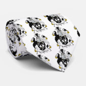 Troughton Familienwappen Krawatte (Gerollt)