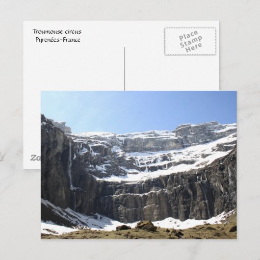 Troumouse-Zirkus Postkarte (Vorne/Hinten)