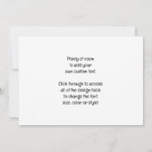 Troupe de Mademoiselle Eglantine, Toulouse Lautrec Einladung (Rückseite)