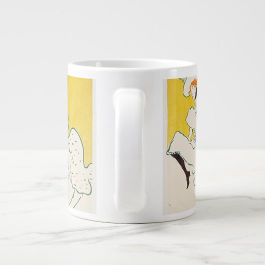 Troupe de Mademoiselle Eglantine, Toulouse Lautrec Jumbo-Tasse (Rückseite)