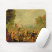 Troupe der Schauspieler darstellend auf einem Mousepad (Mit Mouse)
