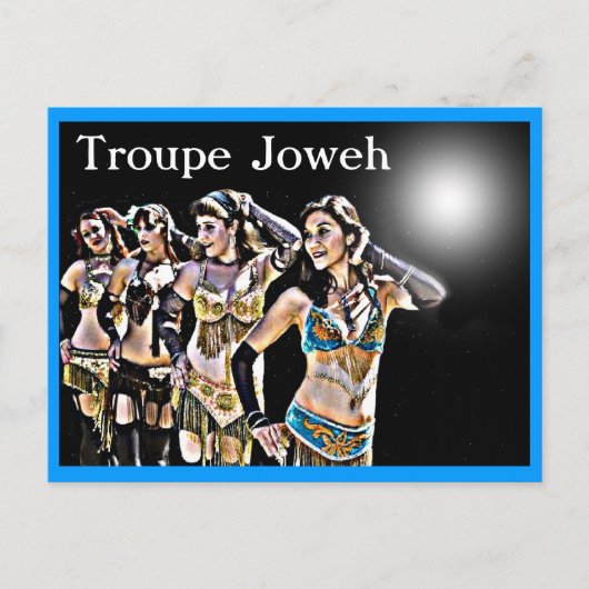 Troupe Joweh Dancers Postkarte (Vorderseite)