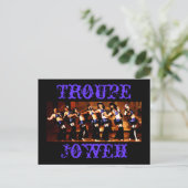 Troupe Joweh Postkarte (Stehend Vorderseite)