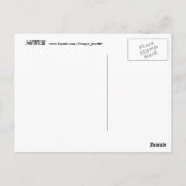 Troupe Joweh Postkarte (Rückseite)
