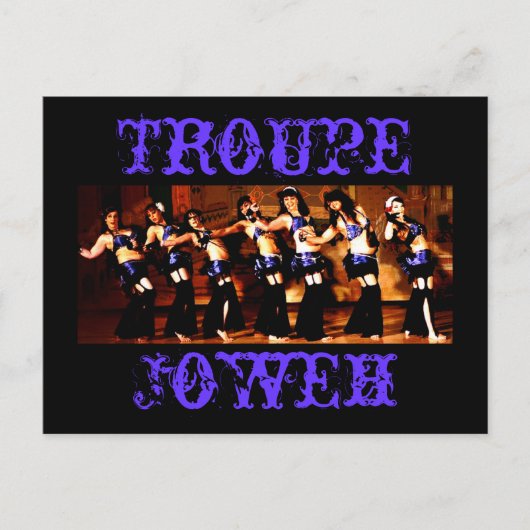 Troupe Joweh Postkarte (Vorderseite)