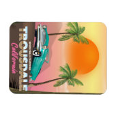 Trousdale Beverly Hügel California Magnet (Horizontal)