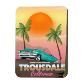 Trousdale Beverly Hügel California Magnet (Vertikal)