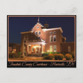 Trousdale Landkreis Courthouse - Hartsville, TN Postkarte (Vorderseite)