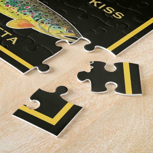 Trout - Brown, Rainbow, Brook Puzzle (Seite)