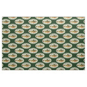TROUT BUM Fly Fisherman Stoff (Fat Quarter (45,7 x 55,9 cm))