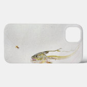 Trout chasing a fisherman's fly Case-Mate iPhone hülle (Rückseite (Horizontal))