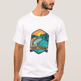 Trout Fischen Roter Fluss New Mexico T-Shirt