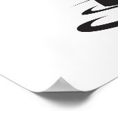 Trout Fishing Poster (Ecke)