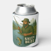 Trout Fishing Salty Buzz Dosenkühler (Kanne Vorderseite)