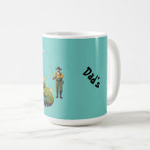 Trout Fly Coffee Tasse Fly Coffee (VorderseiteRechts)