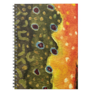 Trout Fly Fishing Notizblock