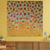 Trout-Haut-Montage - Braune Forellen Leinwanddruck (Insitu (Wohnzimmer))