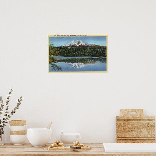 Trout Lake, Washington Poster (Küche)