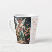 Trout Lily Blumen Fee Milchtasse (Linke Ecke)