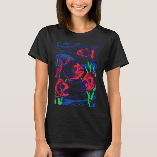 Trout marktfähiger Fisch T-Shirt (Vorderseite)