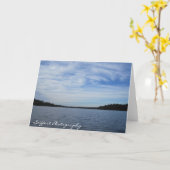 Trout-Seenserie Karte (Gelbe Blume)