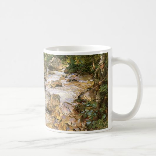 Trout Stream in Tirol von John Singer Sargent Kaffeetasse (Rechts)