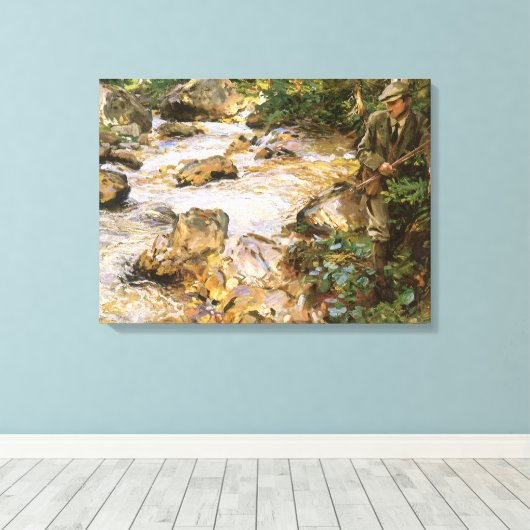 Trout Stream in Tirol von John Singer Sargent Leinwanddruck (Insitu (Holzboden))
