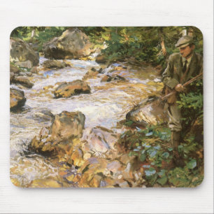 Trout Stream in Tirol von John Singer Sargent Mousepad