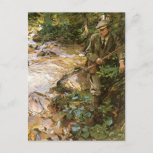 Trout Stream in Tirol von John Singer Sargent Postkarte
