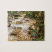 Trout Stream in Tirol von John Singer Sargent Puzzle (Horizontal)