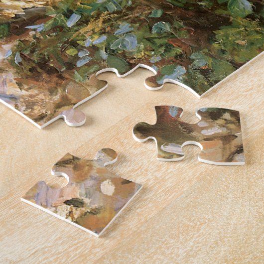 Trout Stream in Tirol von John Singer Sargent Puzzle (Seite)