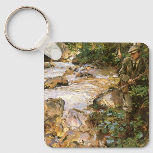 Trout Stream in Tirol von John Singer Sargent Schlüsselanhänger (Vorderseite)
