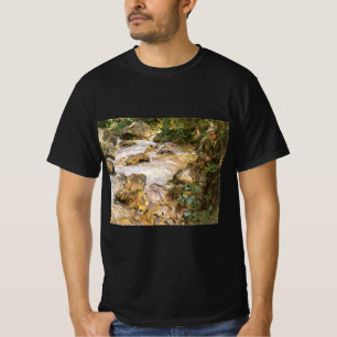 Trout Stream in Tirol von John Singer Sargent T-Shirt