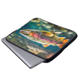 Trout Thema Elektronik-Bag Laptopschutzhülle (Vorne Knopf)