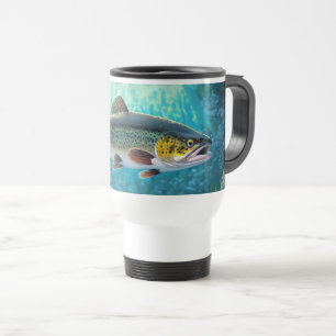 Trout Thermal Travel Mug Reisebecher