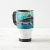 Trout Thermal Travel Mug Reisebecher (Vorderseite Links)