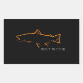 Trout Tracker Sticker (Vorderseite)