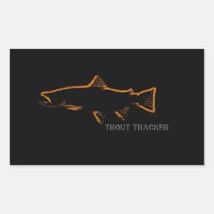 Trout Tracker Sticker