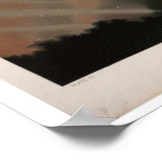 Trouvelots Aurora Borealis Poster (Ecke)