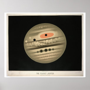 Trouvelots Jupiter Poster