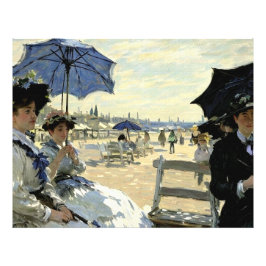 Trouville Beach Fotodruck